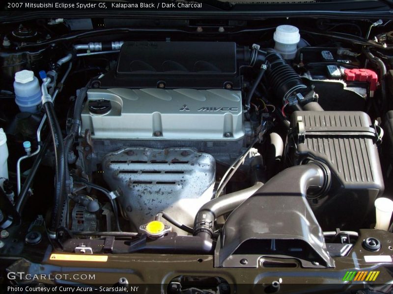 Kalapana Black / Dark Charcoal 2007 Mitsubishi Eclipse Spyder GS