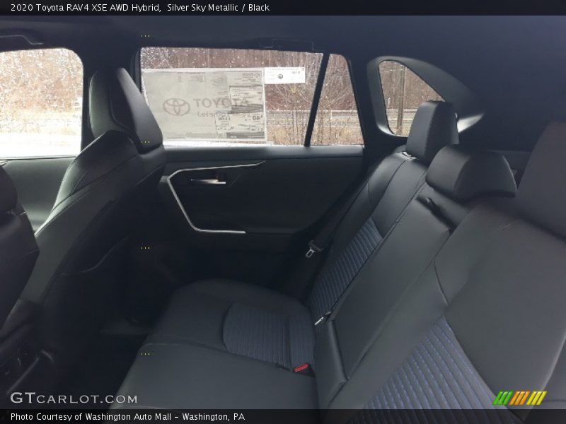 Silver Sky Metallic / Black 2020 Toyota RAV4 XSE AWD Hybrid