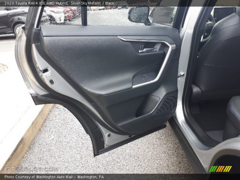 Silver Sky Metallic / Black 2020 Toyota RAV4 XSE AWD Hybrid