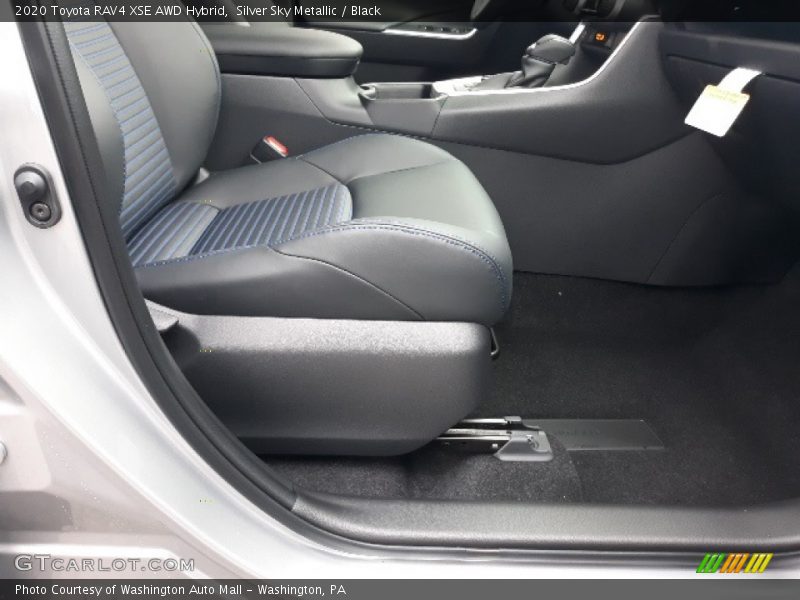 Silver Sky Metallic / Black 2020 Toyota RAV4 XSE AWD Hybrid