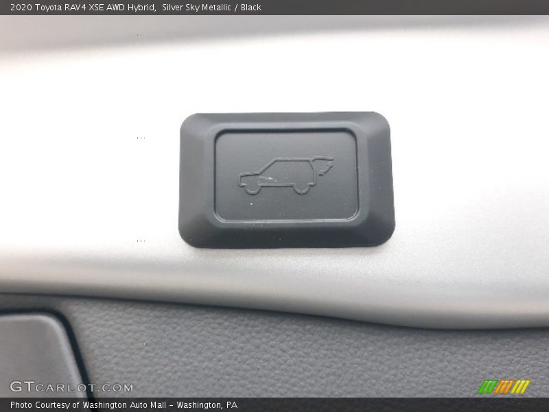 Silver Sky Metallic / Black 2020 Toyota RAV4 XSE AWD Hybrid