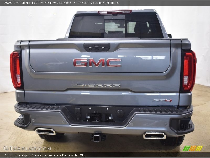 Satin Steel Metallic / Jet Black 2020 GMC Sierra 1500 AT4 Crew Cab 4WD