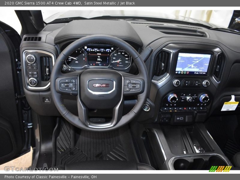 Dashboard of 2020 Sierra 1500 AT4 Crew Cab 4WD