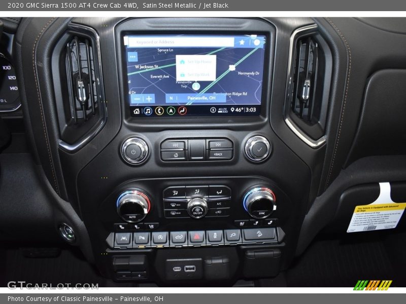 Controls of 2020 Sierra 1500 AT4 Crew Cab 4WD