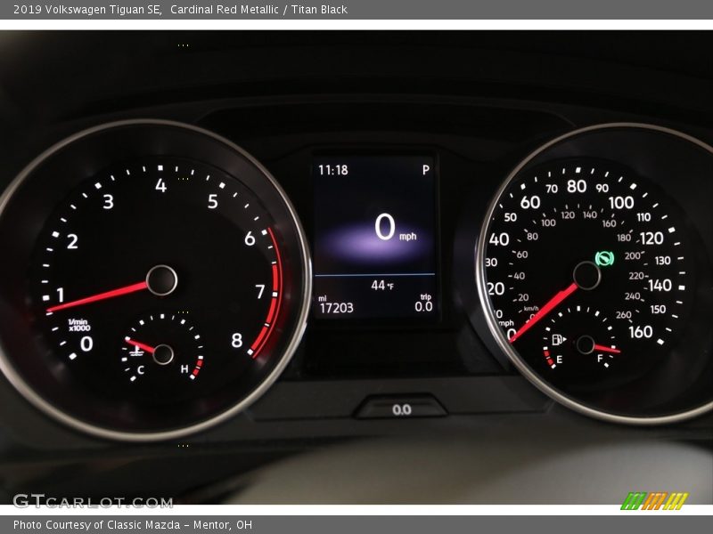  2019 Tiguan SE SE Gauges