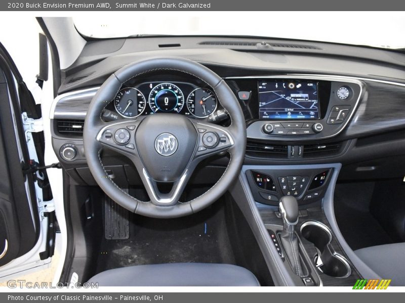 Summit White / Dark Galvanized 2020 Buick Envision Premium AWD