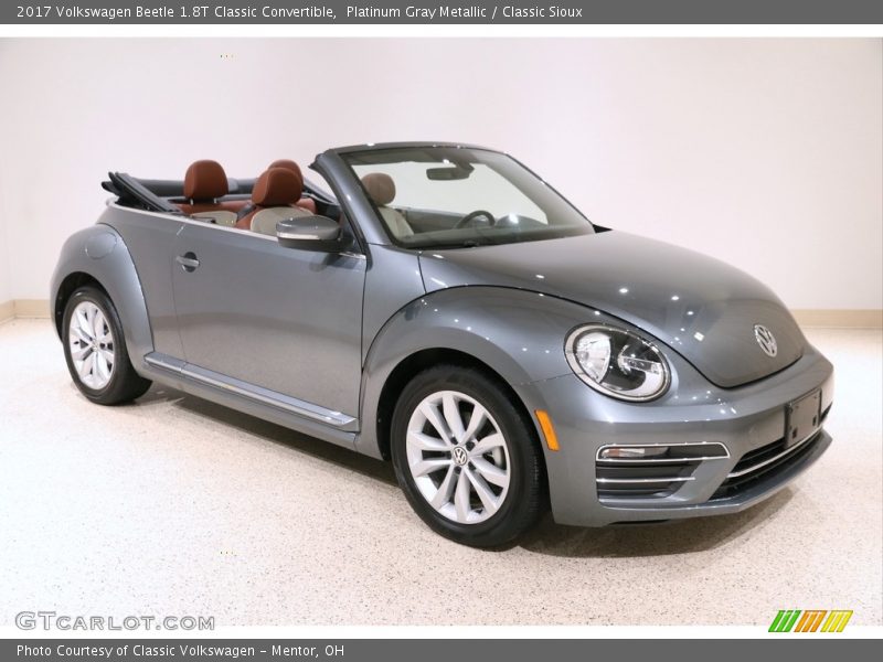 Front 3/4 View of 2017 Beetle 1.8T Classic Convertible