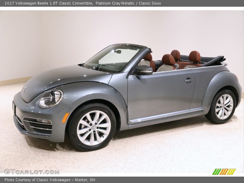  2017 Beetle 1.8T Classic Convertible Platinum Gray Metallic