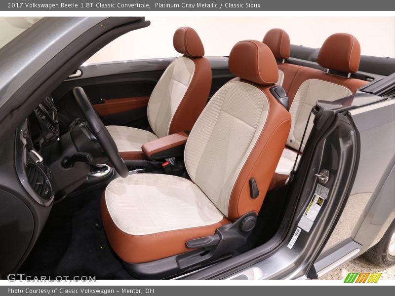  2017 Beetle 1.8T Classic Convertible Classic Sioux Interior