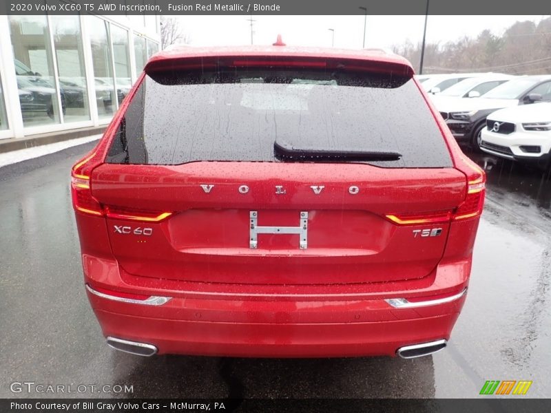 Fusion Red Metallic / Blonde 2020 Volvo XC60 T5 AWD Inscription