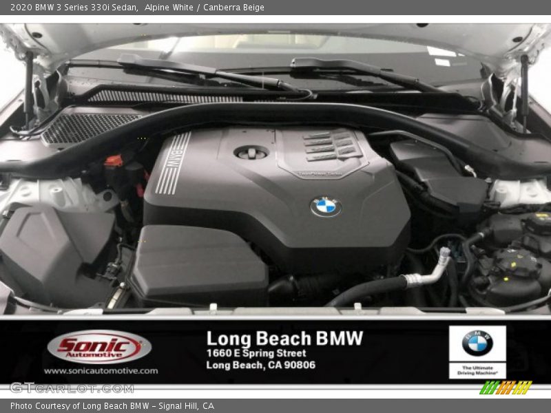 Alpine White / Canberra Beige 2020 BMW 3 Series 330i Sedan