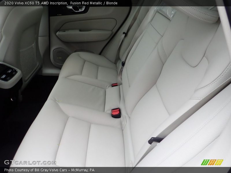Rear Seat of 2020 XC60 T5 AWD Inscription