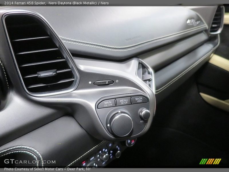 Controls of 2014 458 Spider
