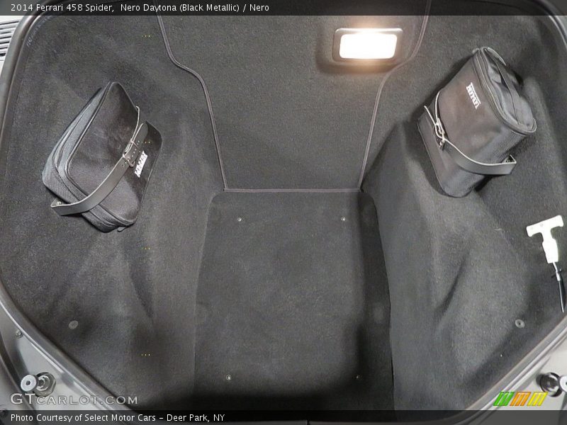  2014 458 Spider Trunk