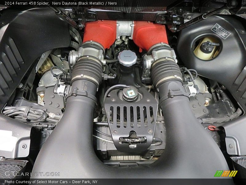  2014 458 Spider Engine - 4.5 Liter DI DOHC 32-Valve V8