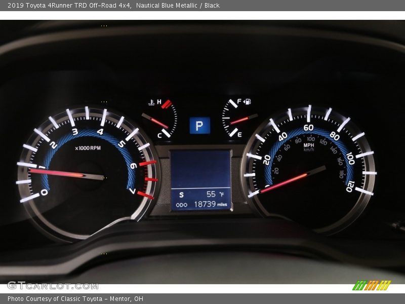  2019 4Runner TRD Off-Road 4x4 TRD Off-Road 4x4 Gauges