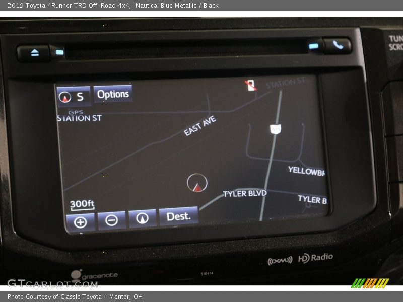 Navigation of 2019 4Runner TRD Off-Road 4x4