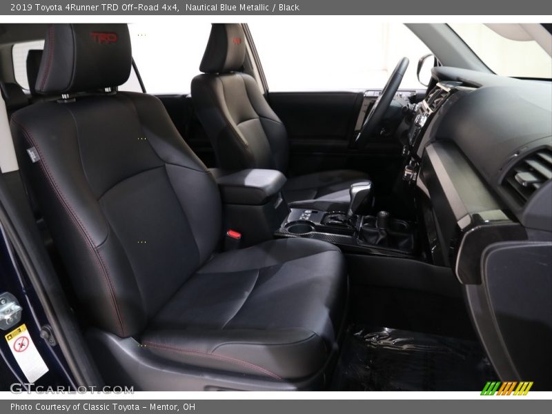 Front Seat of 2019 4Runner TRD Off-Road 4x4