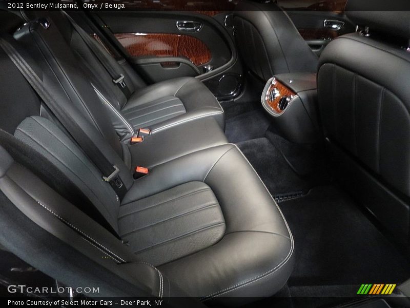 Rear Seat of 2012 Mulsanne 