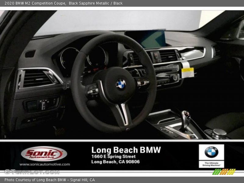 Black Sapphire Metallic / Black 2020 BMW M2 Competition Coupe
