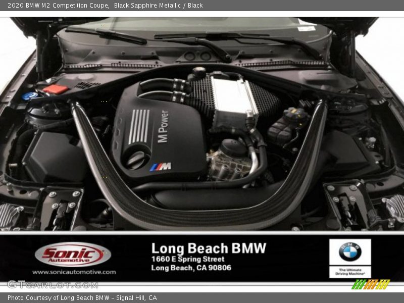 Black Sapphire Metallic / Black 2020 BMW M2 Competition Coupe