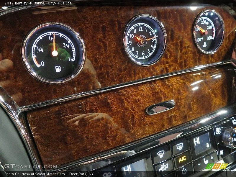  2012 Mulsanne   Gauges