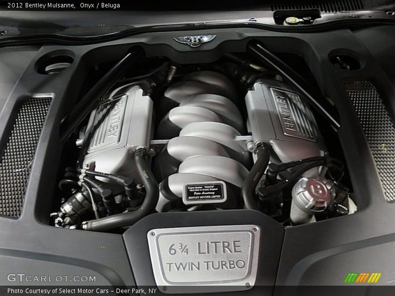  2012 Mulsanne  Engine - 6.75 Liter Twin-Turbocharged OHV 16-Valve VVT V8