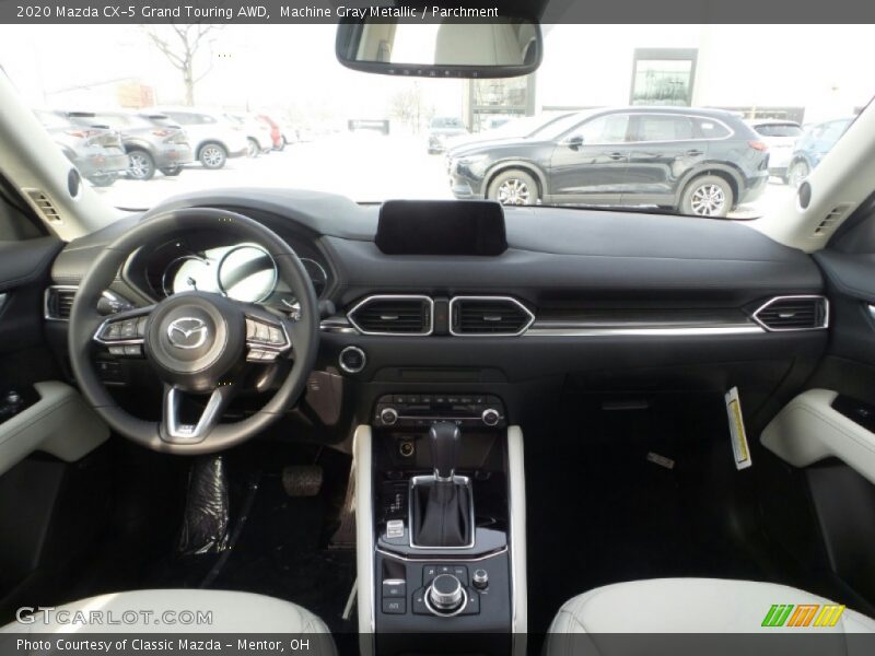 Dashboard of 2020 CX-5 Grand Touring AWD
