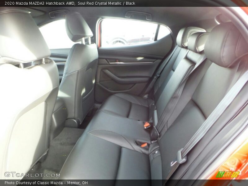 Soul Red Crystal Metallic / Black 2020 Mazda MAZDA3 Hatchback AWD
