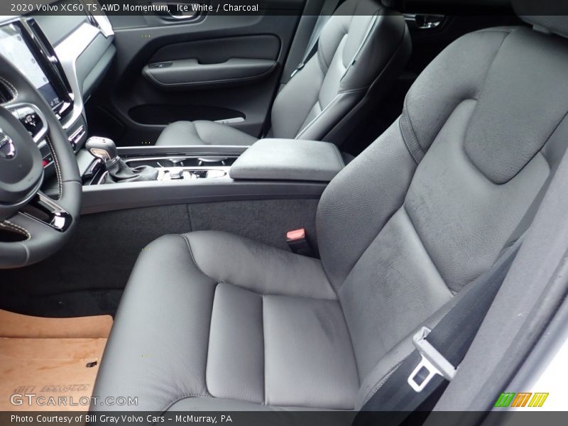 Ice White / Charcoal 2020 Volvo XC60 T5 AWD Momentum