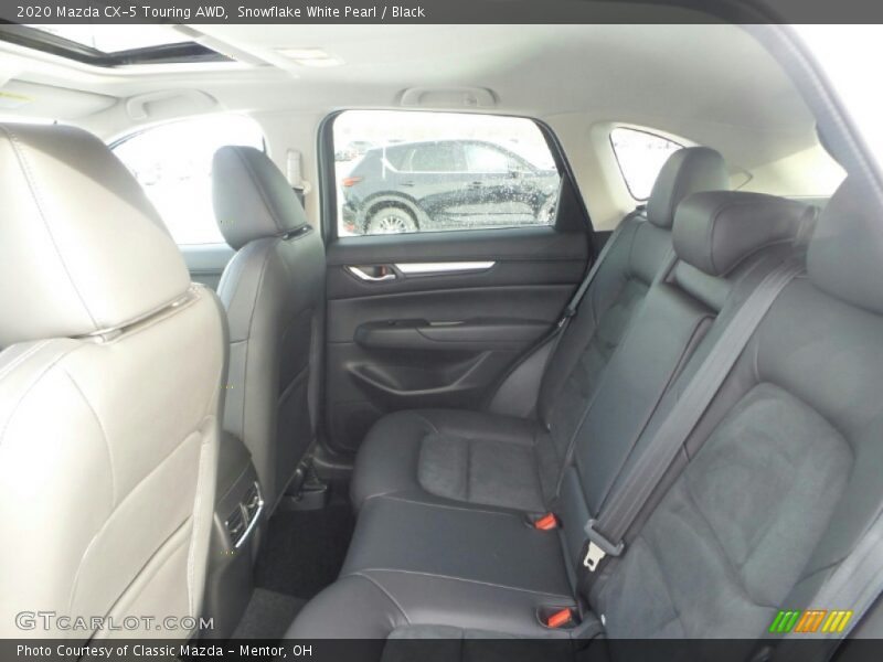Snowflake White Pearl / Black 2020 Mazda CX-5 Touring AWD