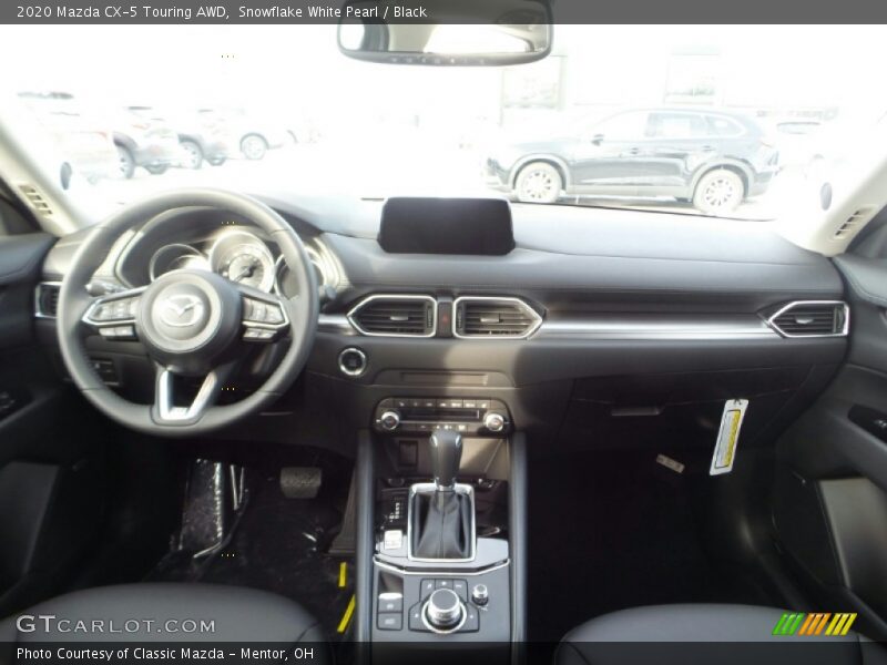 Snowflake White Pearl / Black 2020 Mazda CX-5 Touring AWD
