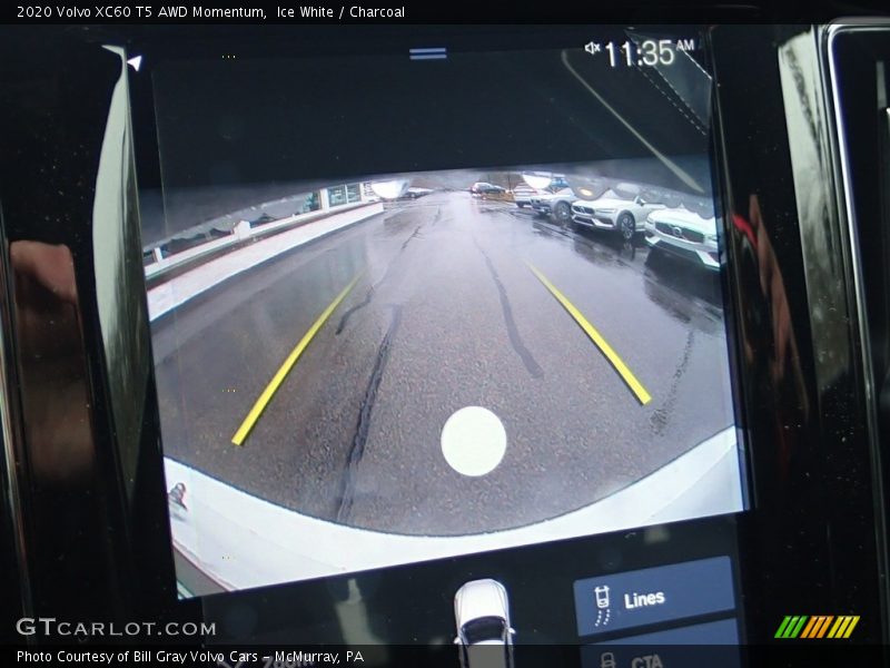 Ice White / Charcoal 2020 Volvo XC60 T5 AWD Momentum