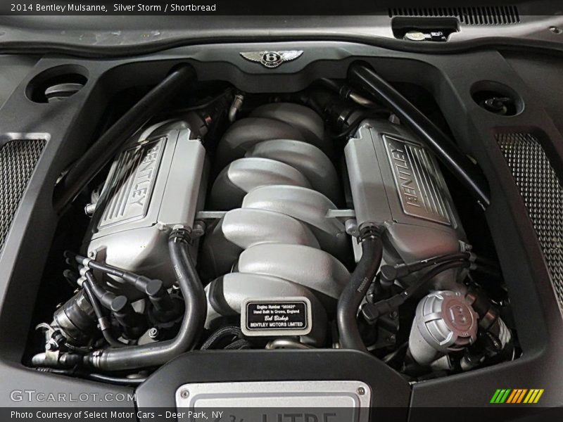  2014 Mulsanne  Engine - 6.75 Liter Twin-Turbocharged OHV 16-Valve VVT V8