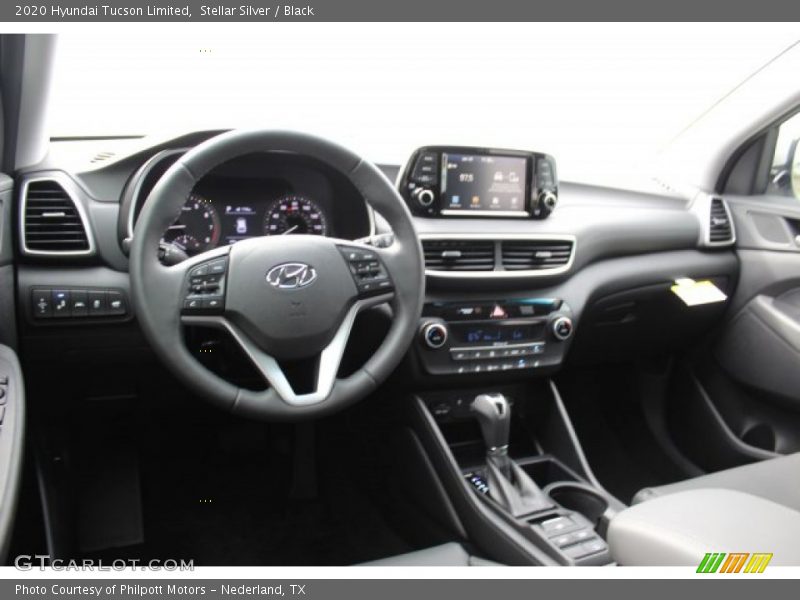Stellar Silver / Black 2020 Hyundai Tucson Limited
