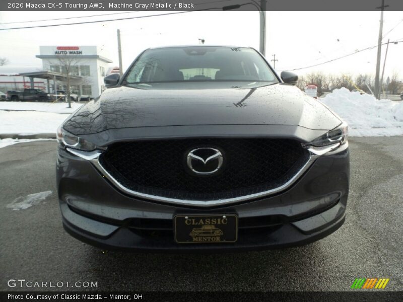 Machine Gray Metallic / Black 2020 Mazda CX-5 Touring AWD