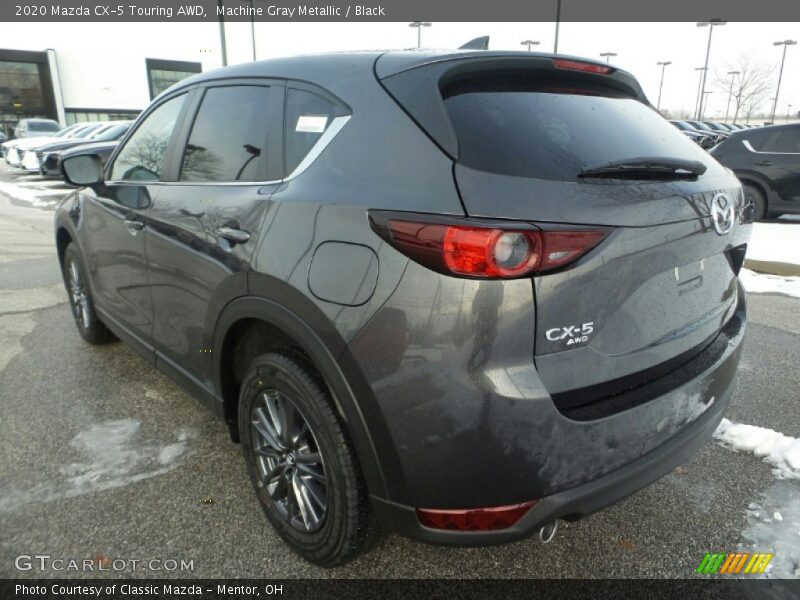 Machine Gray Metallic / Black 2020 Mazda CX-5 Touring AWD