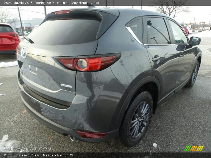 Machine Gray Metallic / Black 2020 Mazda CX-5 Touring AWD