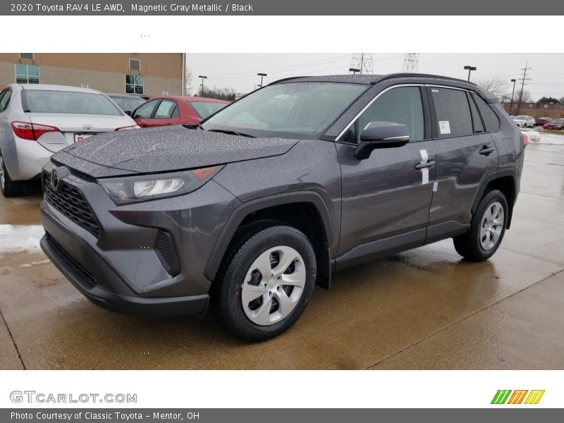 Magnetic Gray Metallic / Black 2020 Toyota RAV4 LE AWD