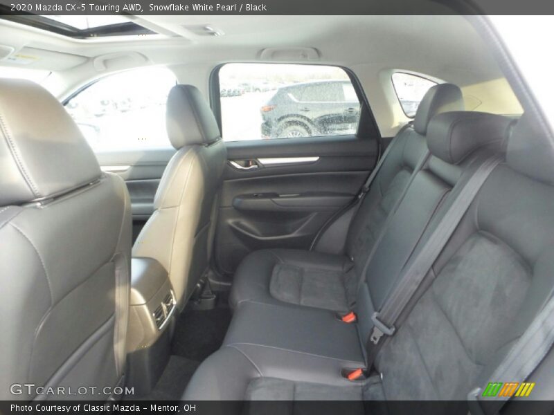 Snowflake White Pearl / Black 2020 Mazda CX-5 Touring AWD
