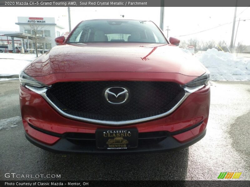 Soul Red Crystal Metallic / Parchment 2020 Mazda CX-5 Grand Touring AWD