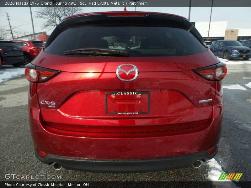 Soul Red Crystal Metallic / Parchment 2020 Mazda CX-5 Grand Touring AWD