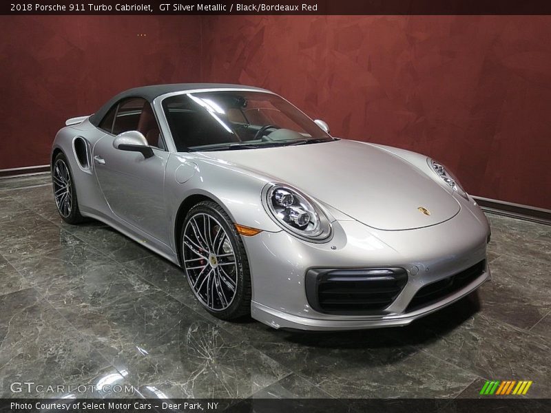 Front 3/4 View of 2018 911 Turbo Cabriolet