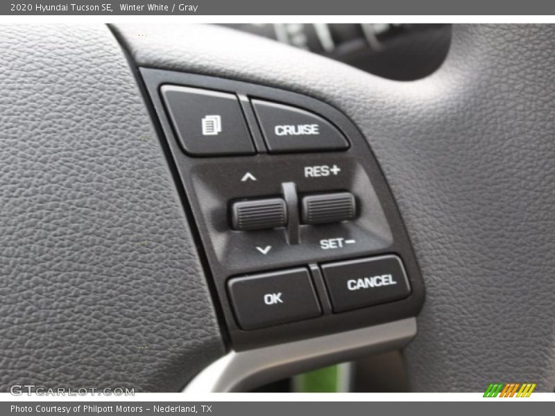 Winter White / Gray 2020 Hyundai Tucson SE