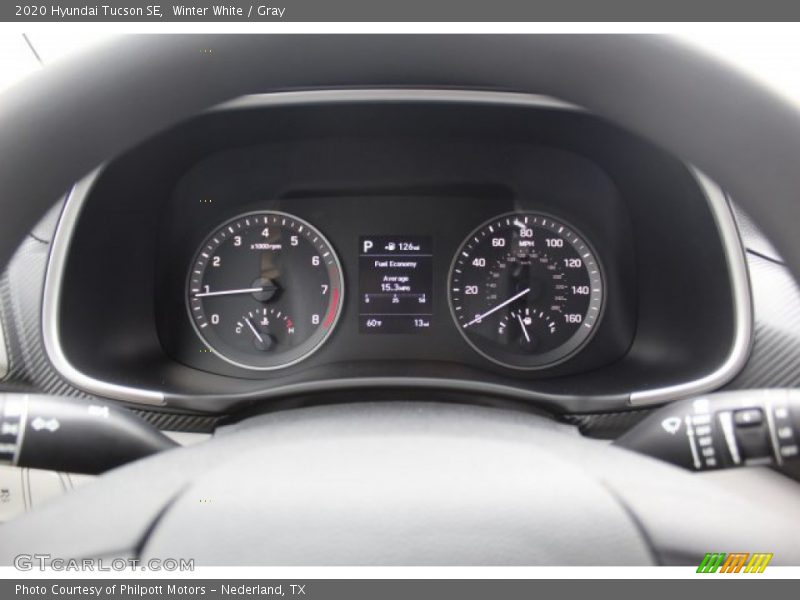 Winter White / Gray 2020 Hyundai Tucson SE