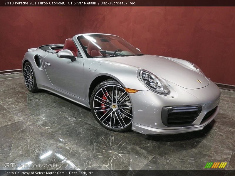 Front 3/4 View of 2018 911 Turbo Cabriolet