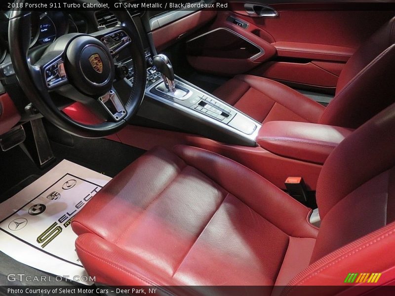 Front Seat of 2018 911 Turbo Cabriolet