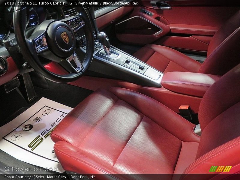Front Seat of 2018 911 Turbo Cabriolet