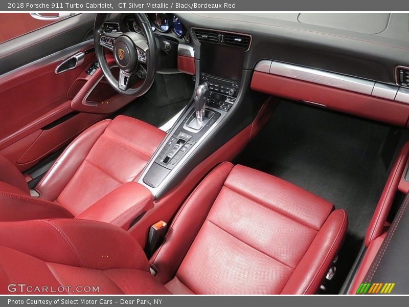  2018 911 Turbo Cabriolet Black/Bordeaux Red Interior