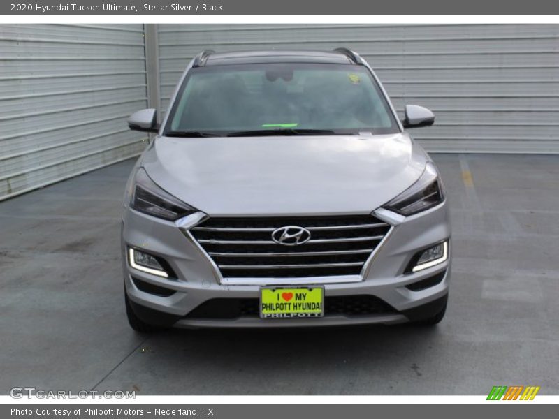 Stellar Silver / Black 2020 Hyundai Tucson Ultimate